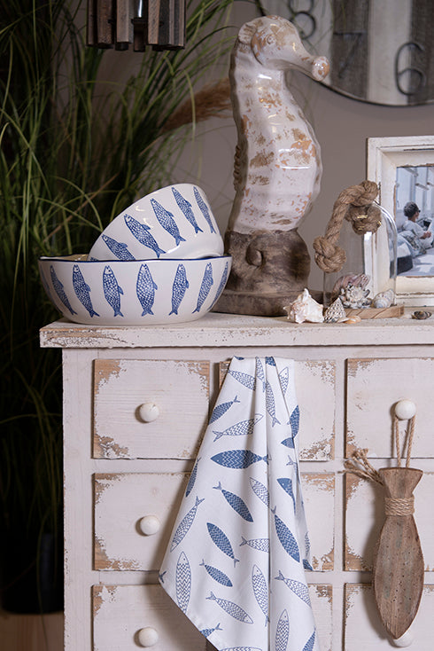 Clayre & Eef - Vissen Kleine Schaal