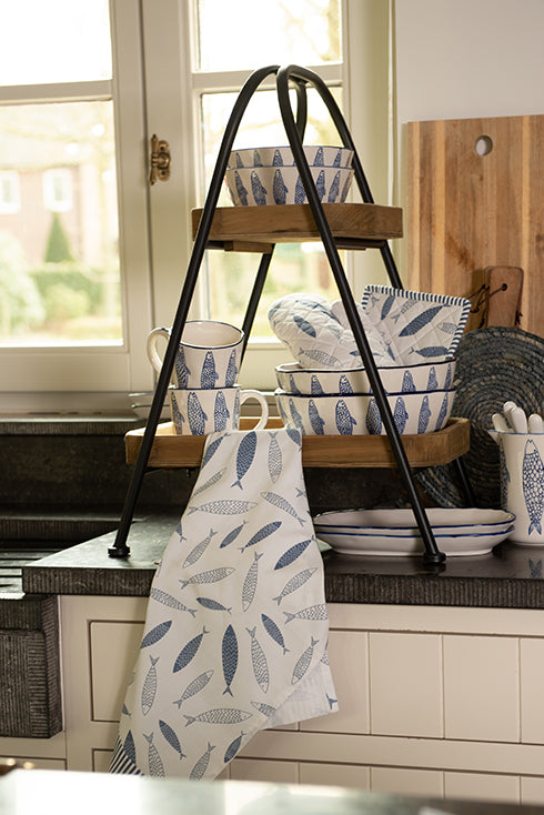 Clayre & Eef - Vissen Serveerschaal