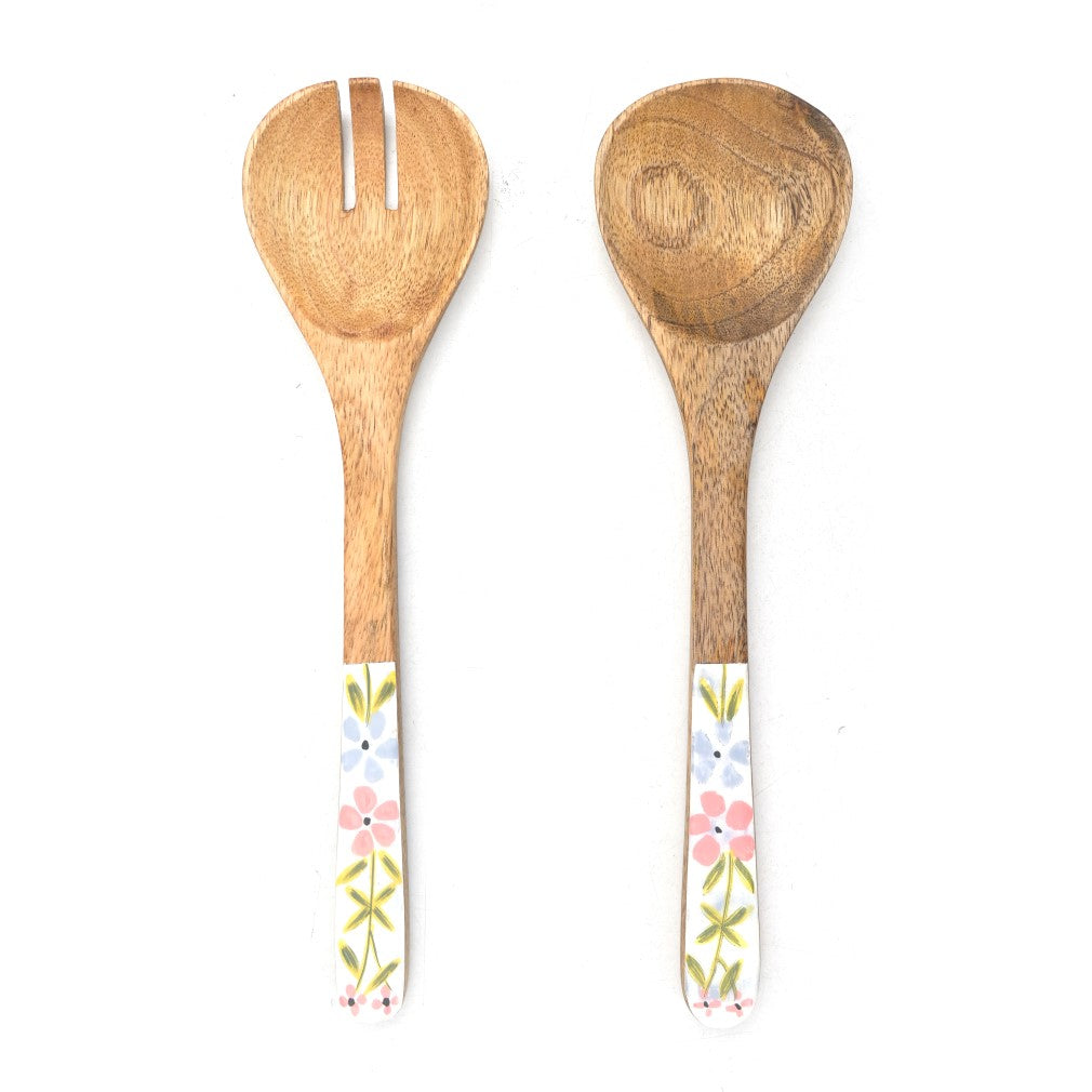 Only Natural - Slabestek - Bloemetjes blauw roze