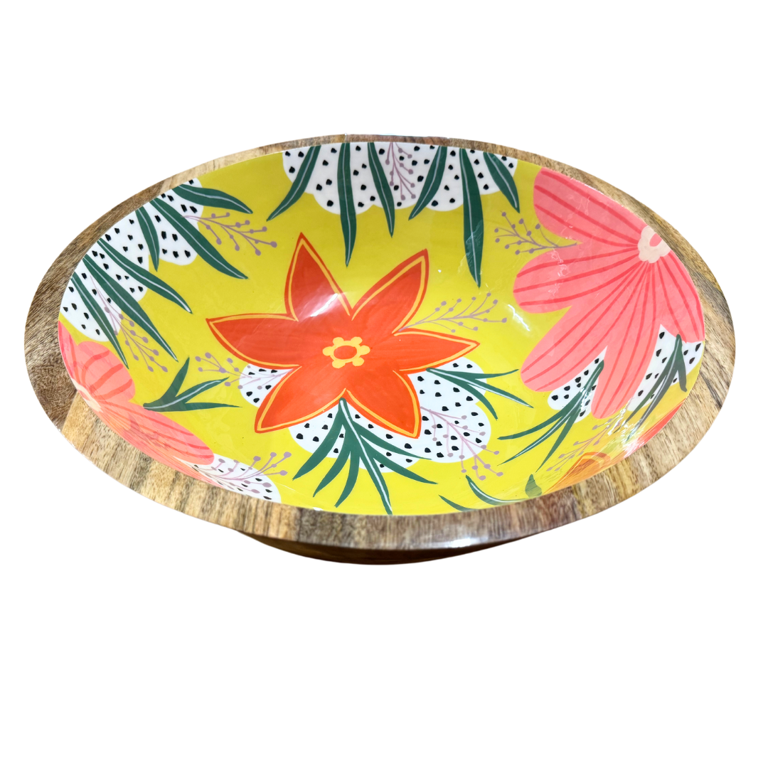 Only Natural - Schaal large (40cm) - Bali geel