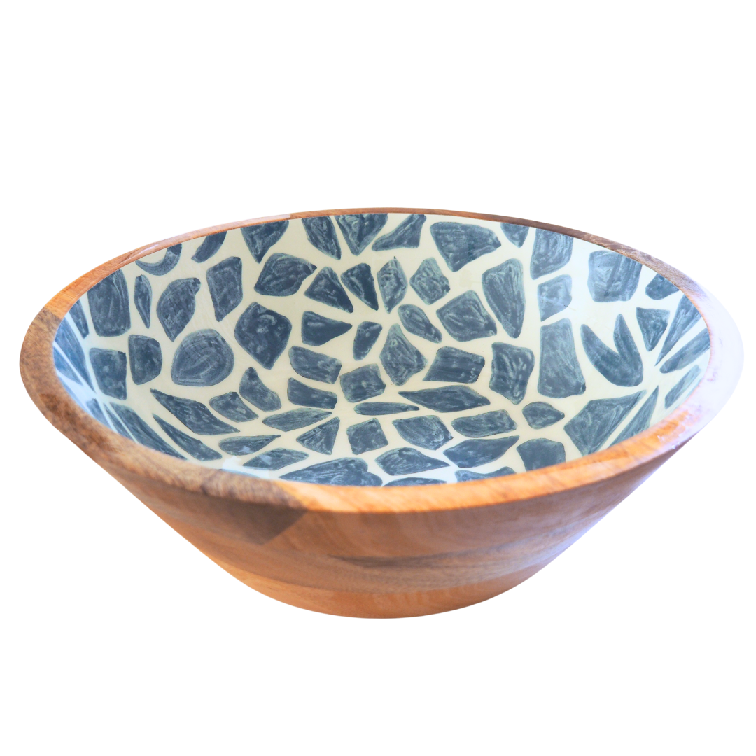 Only Natural - Schaal large (40cm) - Wiebertjes blauw